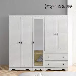 장인가구 세이지 K4 2000 옷장세트 거울 A형