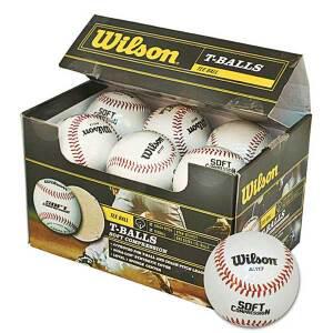 윌슨 A1117 연식 야구공 12개 1세트 안전야구공 캐치볼