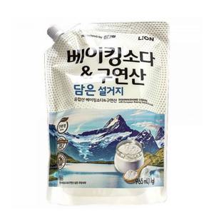 기름기제거 참그린 주방세제 베이킹소다&구연산담은설거지 리필1kg