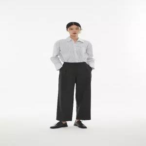 [랩][LAP] AP1WP273 원 턱 배기핏 팬츠 (P002855179)