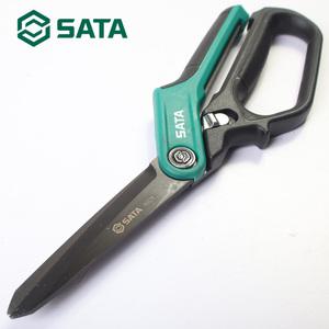 고품질 티타늄코팅 SATA 93129 사타 산업용 멀티핸들 다목적가위 전선 함석 판지 다기능 절삭가위