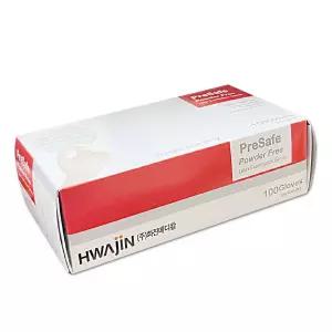 화진 라텍스 덴탈글러브 S 파우더프리 1통(100매)일회용장갑 수술용 병원 진료용 프리세이프