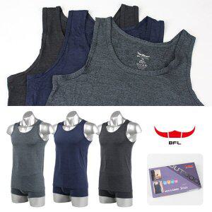 [BFL] [BFL] 인생라인 남성 사방스판 인팅런닝 3종세트 (1601)