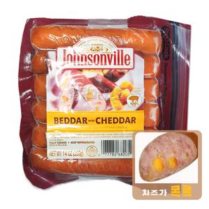 쟌슨빌 베다 위드 체다 소시지 396g 보냉박스 코스트코 존슨빌소시지