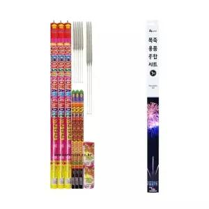[알티피아]파티클럽 폭죽용품 종합세트 3번 (BB05) 파티용품 봉(1개입)