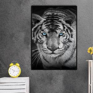 백호 비즈 십자수 호랑이 보석 돈들어오는그림 대형