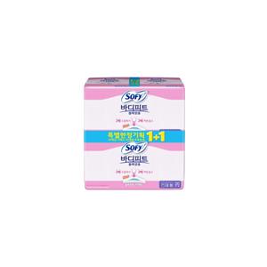 엘지생활건강 쏘피 바디피트 볼록맞춤 생리대 대형 20P+20P