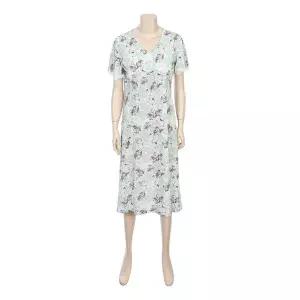 [barbara](신세계 사우스시티)그린 꽃프린트 홈웨어 컵드레스(AGW4572L)