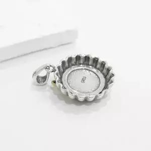 [하프클럽/]남자 목걸이 실버925 금색 빅토리 참 팬던트