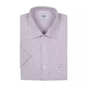 [레노마](센텀시티점)(일반핏)시원하고 착용감좋은 쾌적한 카치온 스판 슬럽 스트라이프 반소매셔츠(ROU...