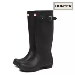 HUNTER 오리지널 톨 레인부츠 장화 블랙 WFT1000RMA-BLK