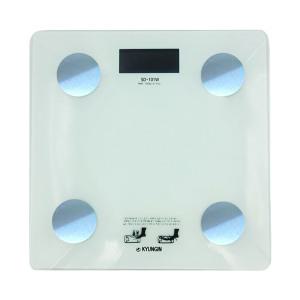 KI 스마트 체지방 체중계 SD-101W 화이트 KC인증 강화유리 블루투스 인바디 몸무게 측정