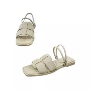 [세라][세라] 컴포트 고무창  소가죽 스퀘어토  여성 발목 스트랩 슬리퍼 겸 샌들 c24m508 (P003213417)