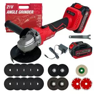 켈슨 무선 4인치 핸드 그라인더 풀세트