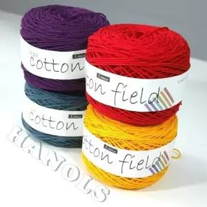 [하프클럽/]코튼필드 면사 뜨개실 면 모자실 가방 여름실 코바늘 손뜨개