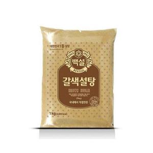 요리재료 간장 소금 설탕 갈색 1kg 설탕 간장