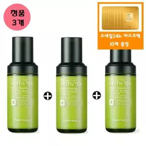 [토니모리](의정부점)(정품3개)더 촉촉 그린티 수분 에센스+사은품/골드24k 스네일 마스크팩 10매(정가2...