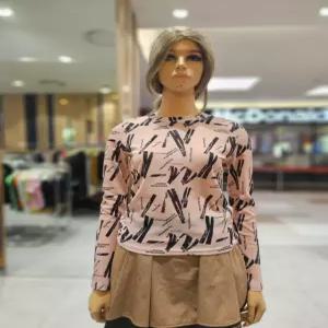 [에고이스트] 그래픽 포인트 라운드 슬림 티셔츠 EQ3CL-360