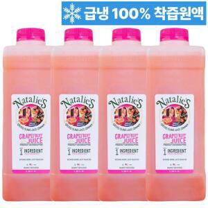 코스트코 나탈리스 자몽주스 100%착즙 자몽원액 1L x 4병