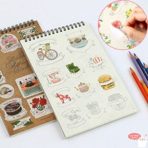 스티커컬러링북 컬러링북 다꾸 어르신 색칠공부