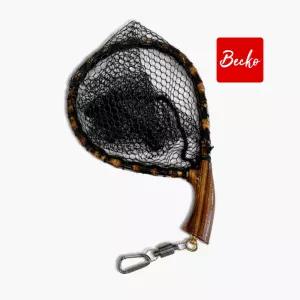 벡코 계류 뜰채 경량 원목 우드 쏘가리 송어 플라이 산천어