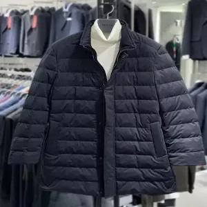 [트루젠][트루젠] 트루젠 네이비 구스다운 져지소재 퀼팅 경랑 패딩 코트 점퍼 428814041014 (P003419129)