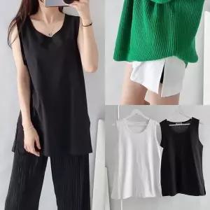 [하프클럽/]여성빅사이즈옷 오버핏 NS 시스터무지트임민소매티(K965H409) 빅사