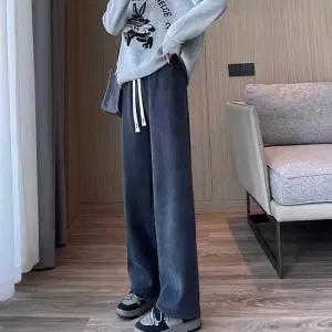 ONM 여성 허리밴딩 바지 팬츠 편한바지 일자핏 루즈핏