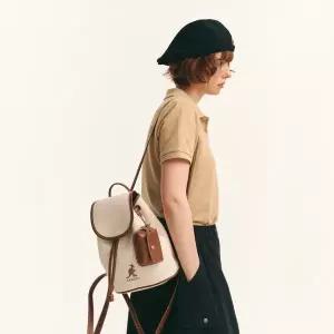 [캉골]듀오 플러스 플랩 백팩 1475 브라운