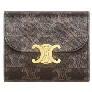 [명품] 트리옹프 캔버스 스몰 플랩 지갑 10D782CQH 04LU