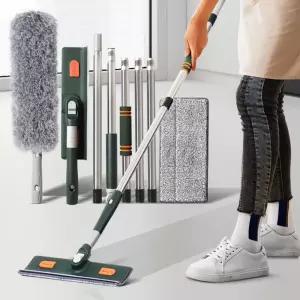 멀티밀대세트 마대걸레 물밀대 바닥청소 방바닥 물걸레/밀대/걸레/패드/방걸레/바닥/청소용/봉걸레/긴밀대