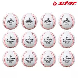 스타 야구공 고무 연식 (12개입) WB8110