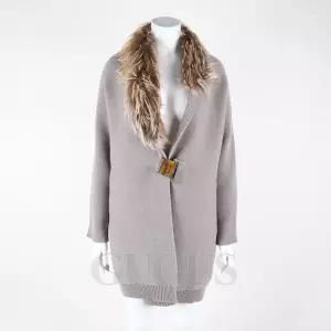 [구구스]중고명품 파비아나 필리피 폭스 트리밍 니트 가디건 55 (NO 2198099)