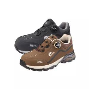 네파 세이프티 GT-42브라운 그레이 4인치 다이얼 경량작업화