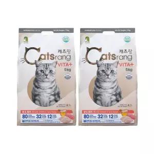 캐츠랑 전연령 비타플러스 5kg x 2포 10kg 고양이사료