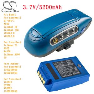 호환 배터리 바코드 스캐너 하니웰 BT-700-1 A500 토크맨 T5 T5m VC50L2-D VC50L2-G 136020805B 5200mAh