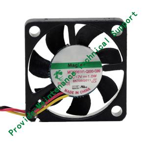 MC30061V1-Q000-G99 냉각 FAN 프로젝터 DC12V 1.0W 30x30x06mm 3 라인