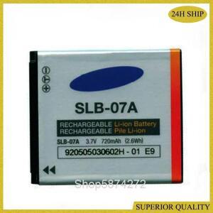 720mAh SLB-07A SLB07A SLB 07A Camera배터리 For 호환 삼성 PL150 ST50 ST500 ST550 ST600 TL90 TL100 TL2