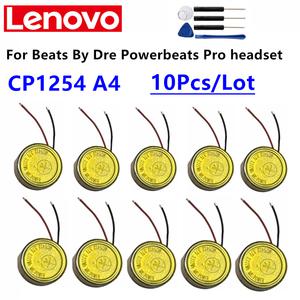 10개 CP1254 A4 충전식 배터리 리튬 이온 LIR1254 Beats By Dre Powerbeats 프로 헤드셋 도구