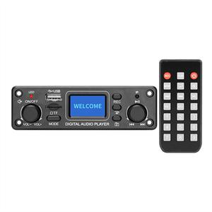 디지털 오디오 플레이어 블루투스 MP3 디코더 보드 128x64 도트 LCD USB SD BT FM 음악 모듈 TPM119B