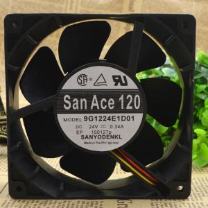 SAN ACE 120 9G1224E1D01 24V 0.34A 3 와이어 인버터 선풍기