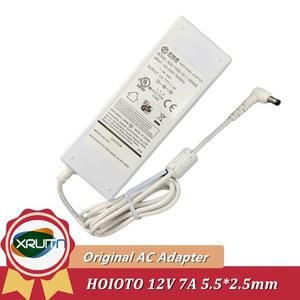 Hoooto ADS-110DL-12-1 파워 서플라이 AC 스위칭 어댑터 충전기 120084E 12V 7A 84W 5.5x2.5mm