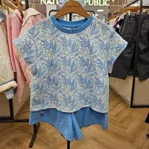 [셀러허브 2]컬리수 HC33 슬럽져지상하팬츠세트 남아/여아 공용 착용 C252ST402P (31622833)