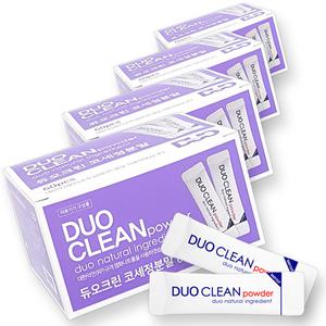 (3+1) 듀오크린 코세척 분말 4박스 (240포) 코 세정 세척 기 건조방식특허