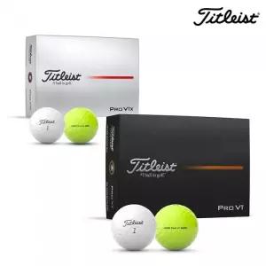 [아쿠쉬네트코리아 정품] 25 타이틀리스트 PRO V1 / V1x 5더즌세트