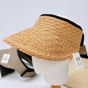 [기타][애슬릿] 꽈배기 라탄 돌돌이 썬캡 중년 여성 봄 모자