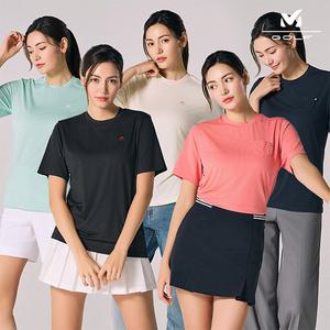 밀레골프 25SS 라운드반팔티5종 여성