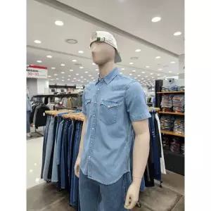 [리바이스]RED TAB 클래식 웨스턴  반팔데님셔츠86626-0014_GN