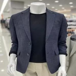 [트루젠]남자 기본핏 쿨 폴리메쉬 간절기 / 여름 캐주얼 콤비 자켓 2컬러 -