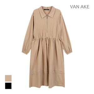 [반에이크] 반집업 스트링 원피스_VB34OPQ304Z